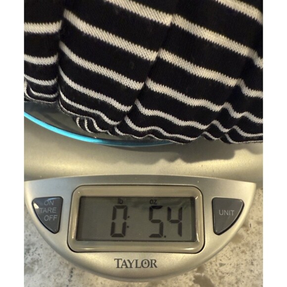 Maurices Striped Leopard Top Size Medium Black Brown 3/4 Sleeve Tee Shirt NWOT - Picture 8 of 8